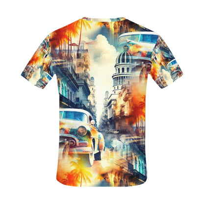 Havana Heat - Unisex All Over Print T-Shirt