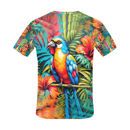 Tropical Paradise - Unisex All Over Print T-Shirt