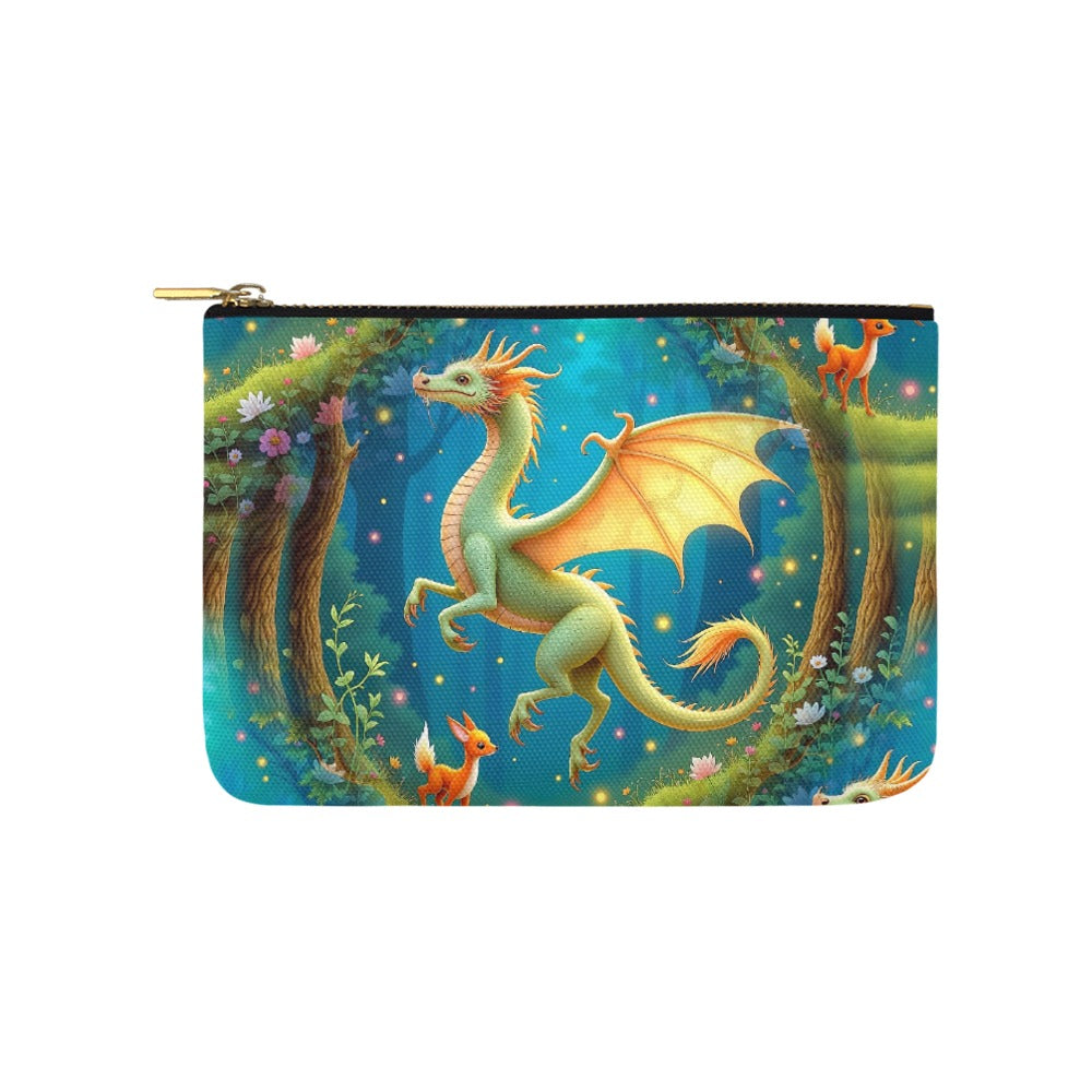 Dragon's Daydream - Enchanted Forest Zip Pouch