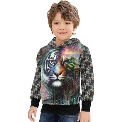 Cybernetic Jungle - Kids Hoodie 2-7 years