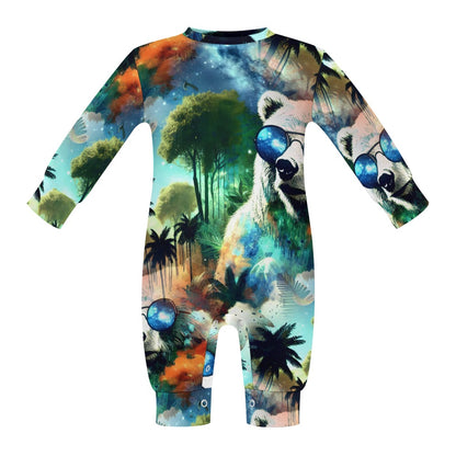 Shades in Paradise - Tropical Baby Romper