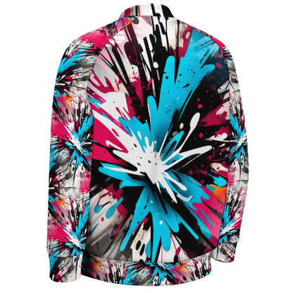 Inked Up - All-Over-Print Baseball Jacket