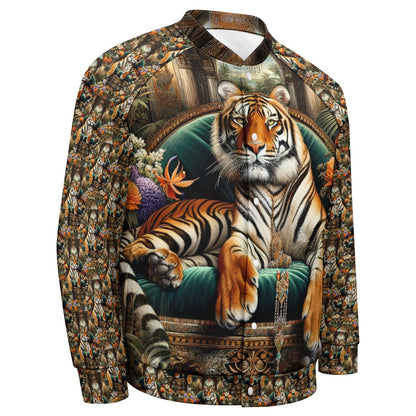 Royal Roar - All-Over-Print Baseball Jacket