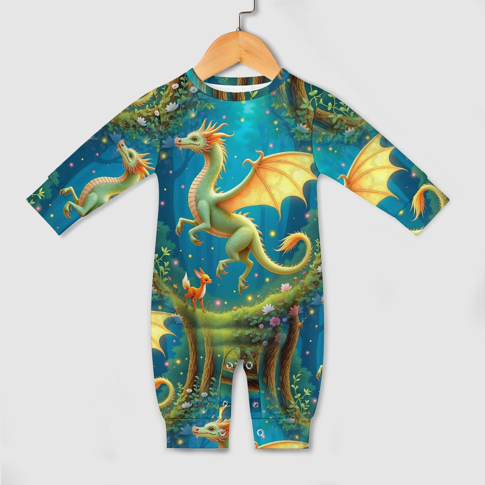 Dragon's Daydream - Fantasy Baby Romper