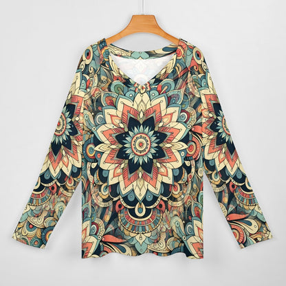 Visual Feast - Women's Tee - A Kaleidoscope of Colors