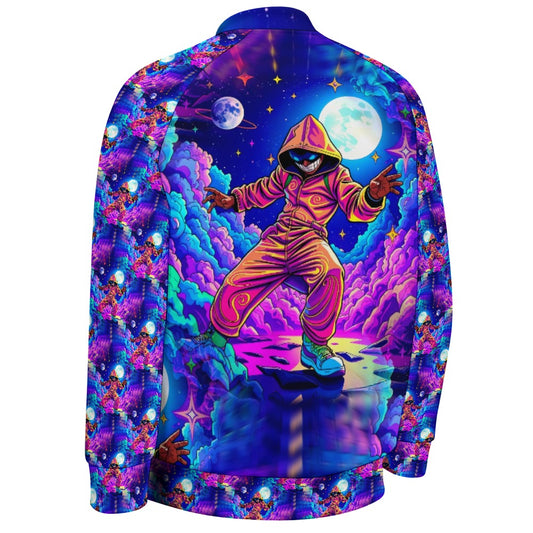 Galaxy Groove - All-Over-Print Baseball Jacket