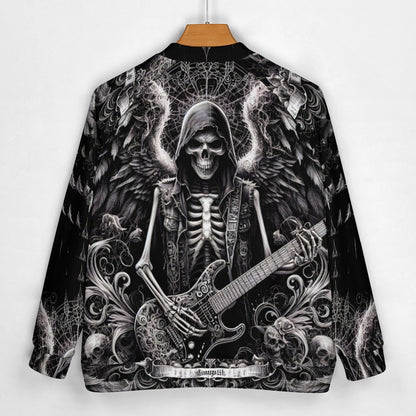 Ghoulish Guitarist -Gothic Jacket - A Rockin' Vibe