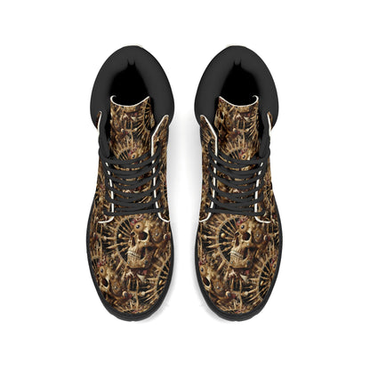 Baroque Bliss - Men's Skull Boots