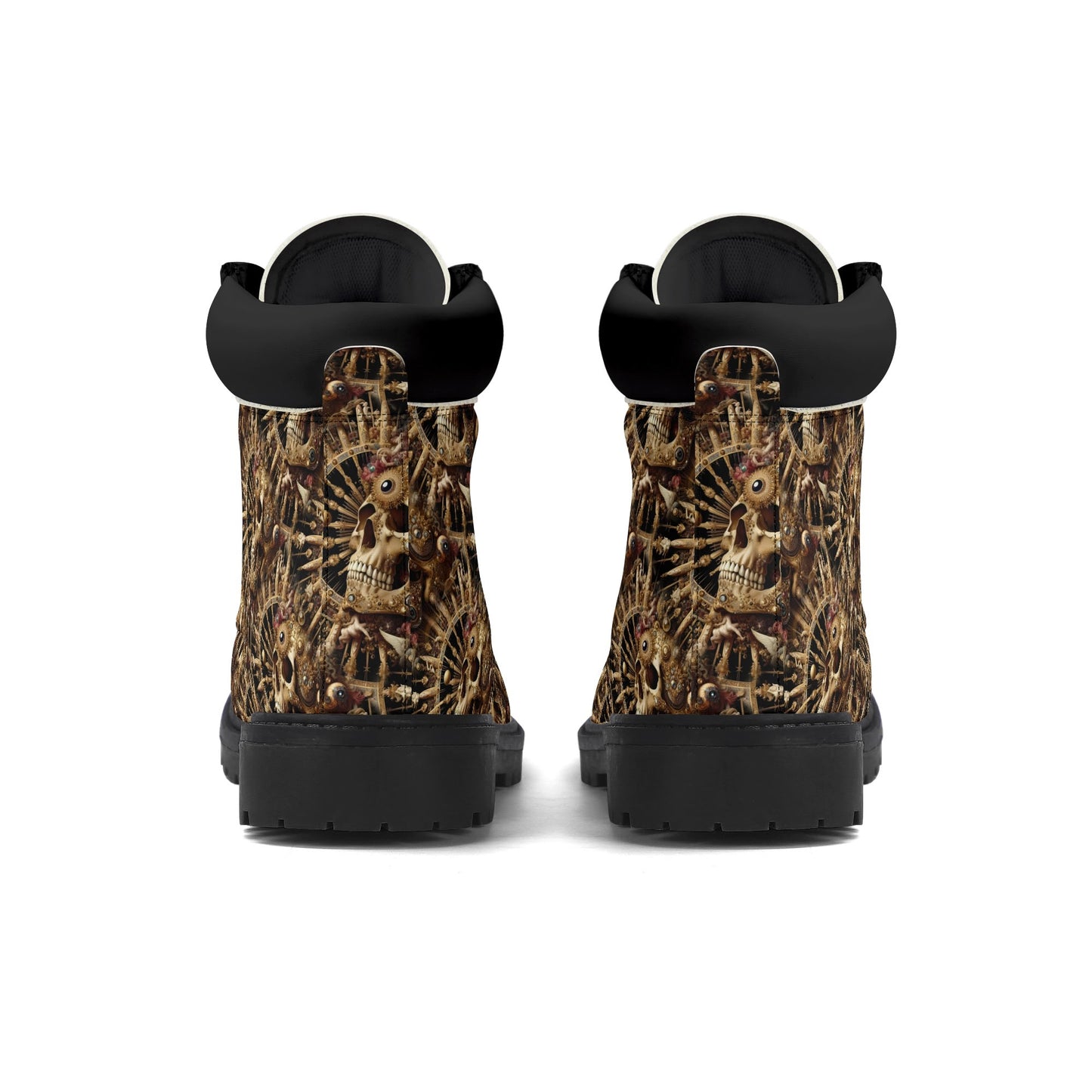 Baroque Bliss - Men's Skull Boots