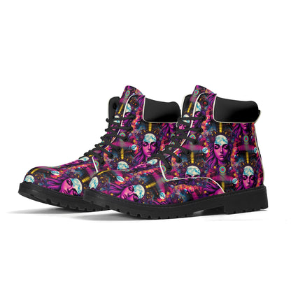 Celestial Chic - Men's Cosmic Beauty Boots