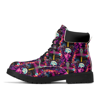 Celestial Chic - Men's Cosmic Beauty Boots