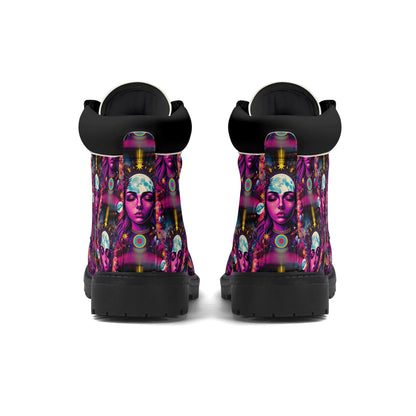 Celestial Chic - Men's Cosmic Beauty Boots