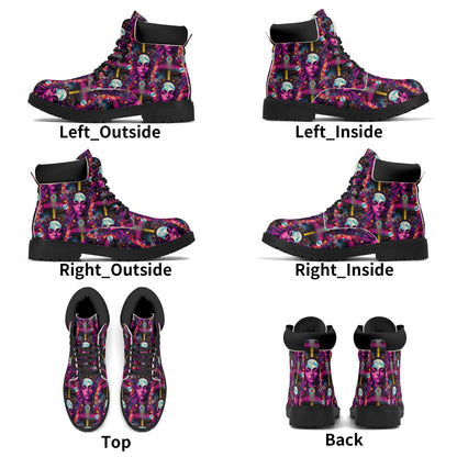 Celestial Chic - Men's Cosmic Beauty Boots