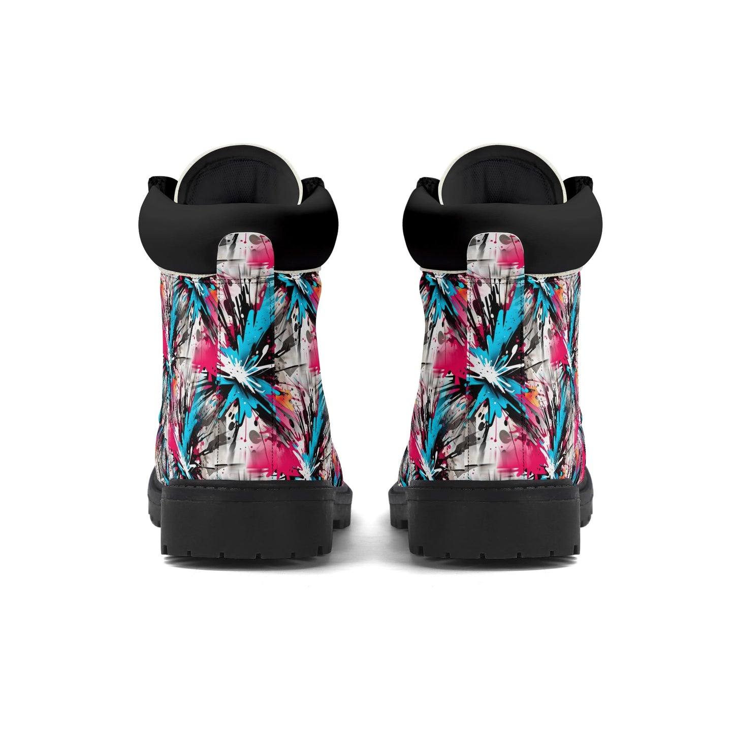 Inked Up - Men's Explosive Art Boots