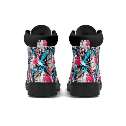 Inked Up - Men's Explosive Art Boots