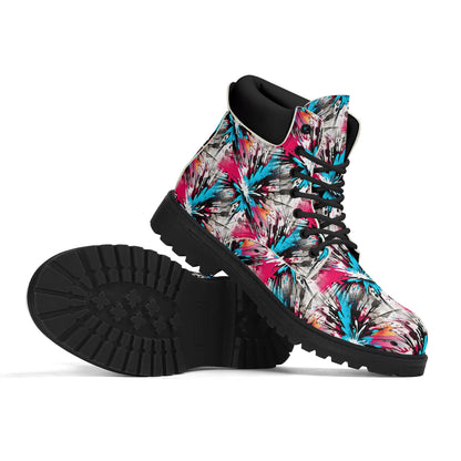 Inked Up - Men's Explosive Art Boots