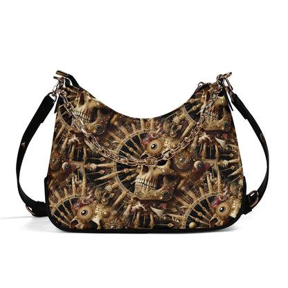 Baroque Bliss - Mystical Skull Shoulder Bag