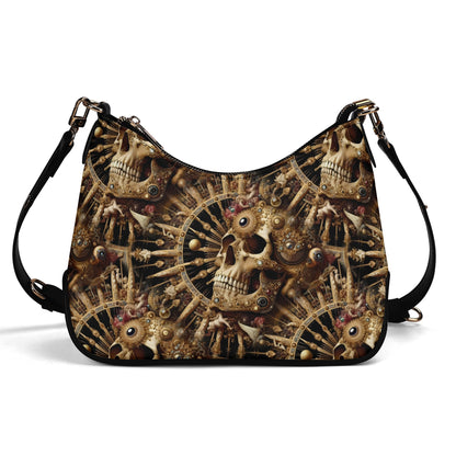 Baroque Bliss - Mystical Skull Shoulder Bag