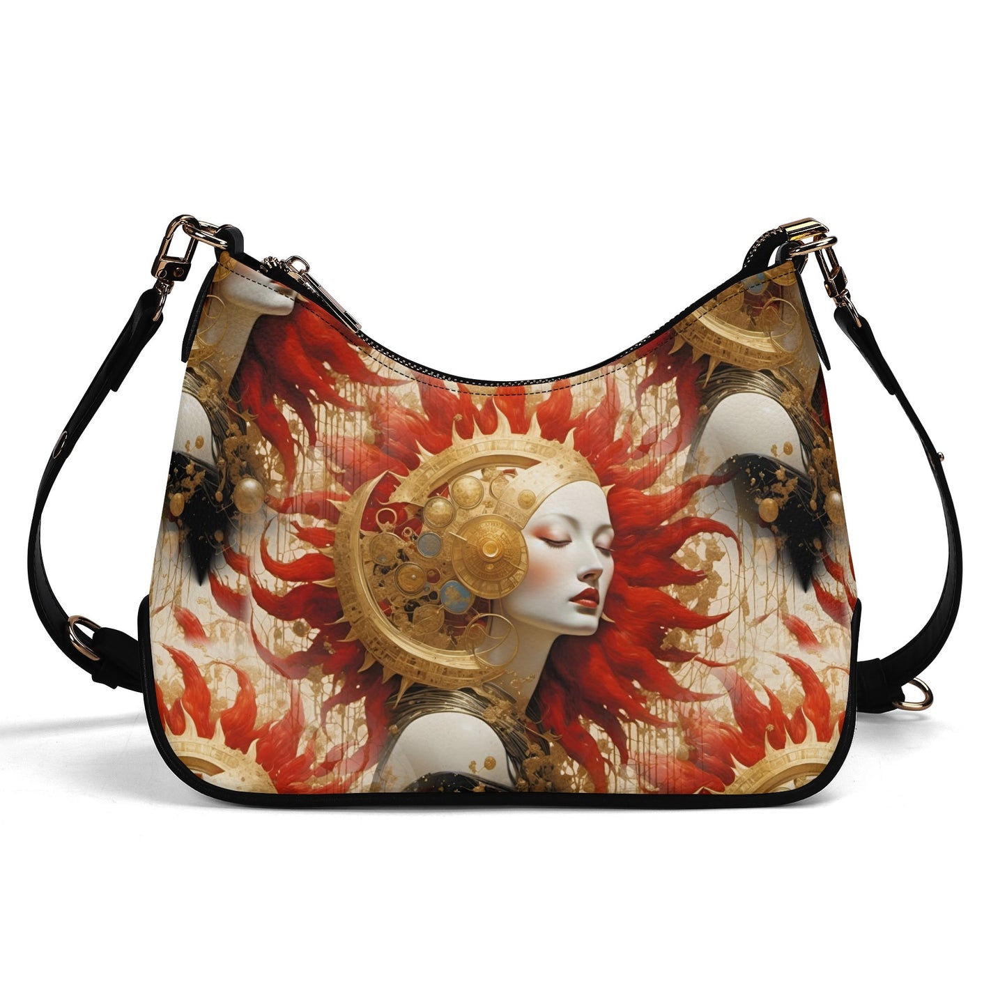 Celestial Rift - Steampunk Shoulder Bag