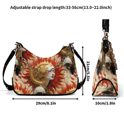 Celestial Rift - Steampunk Shoulder Bag