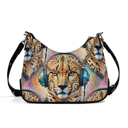 Cheetah Beats - Music Lovers Shoulder Bag