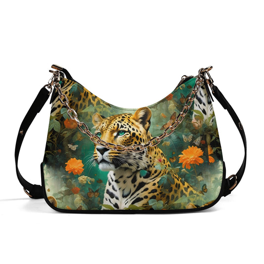 Leopard Flora - Jungle Dreams Shoulder Bag