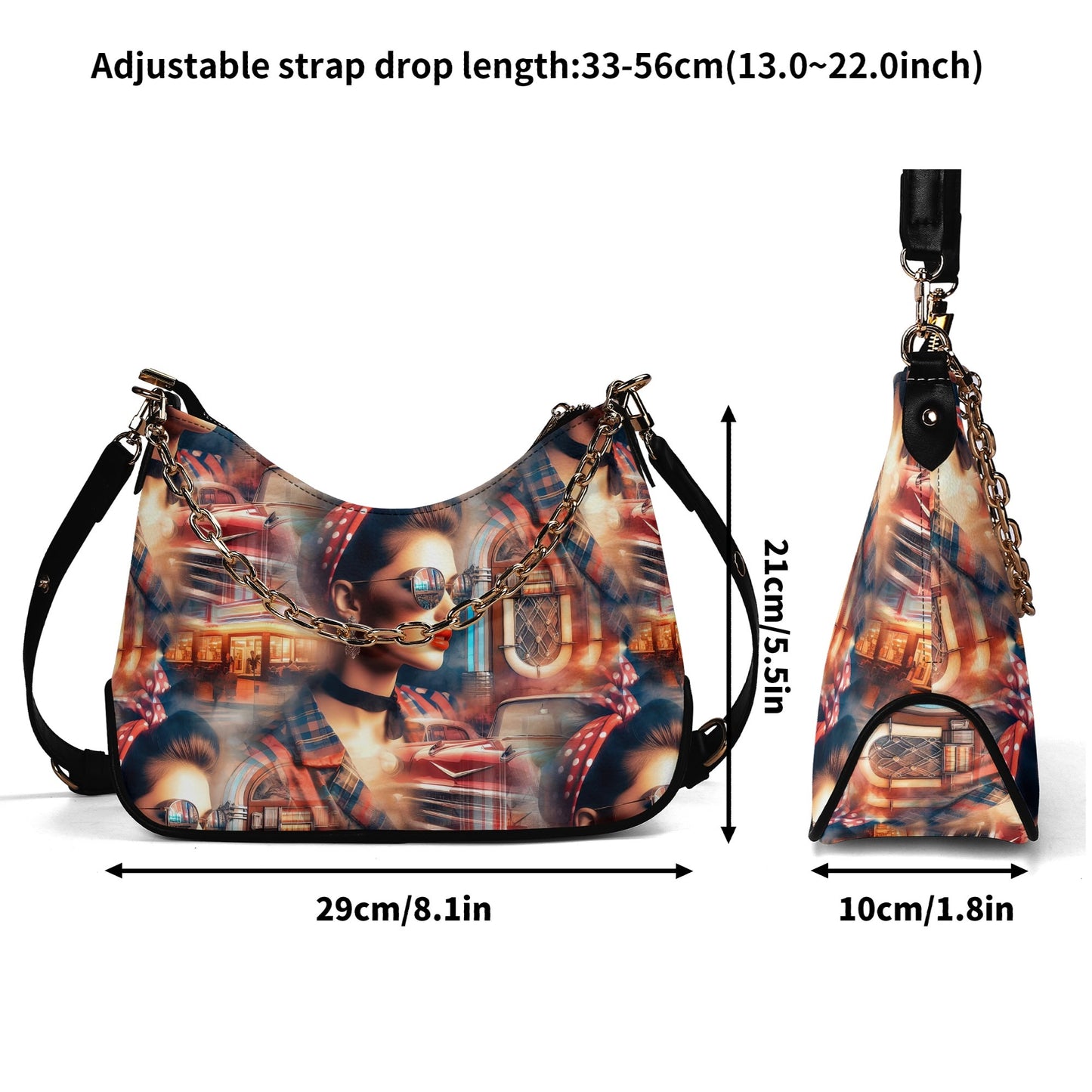 Rockabilly - Retro Vibes Shoulder Bag