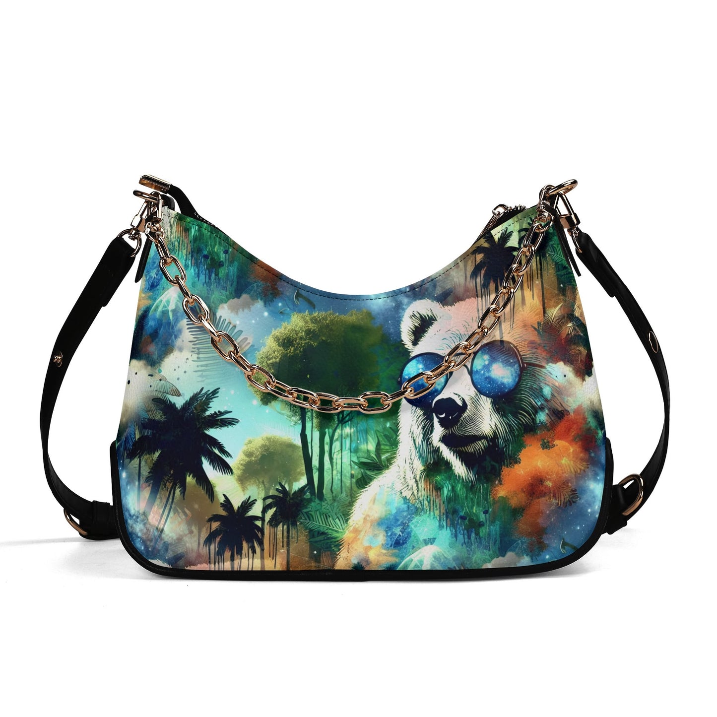 Shades in Paradise - Cosmic Bear Shoulder Bag