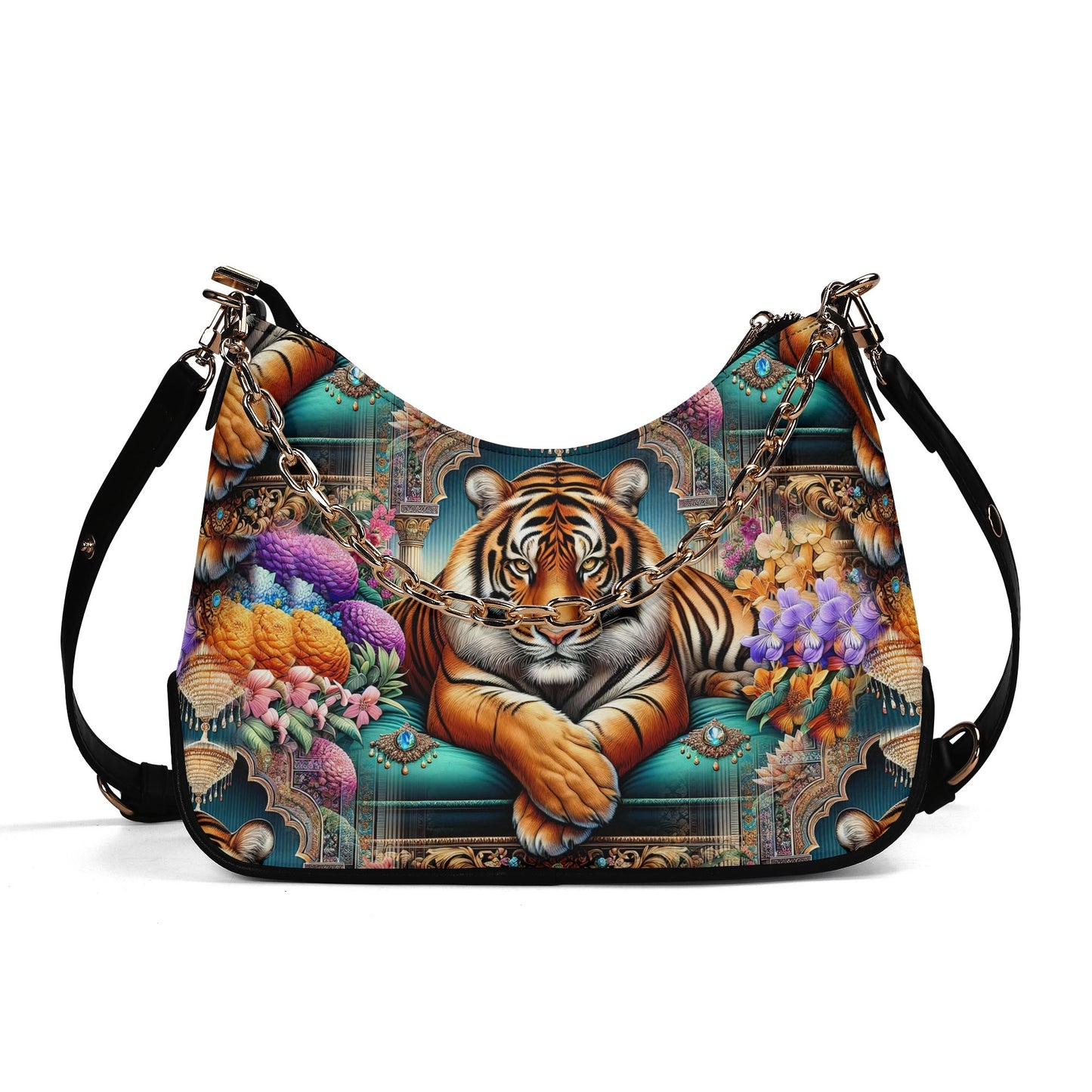 Wild Couture - Regal Tiger Shoulder Bag