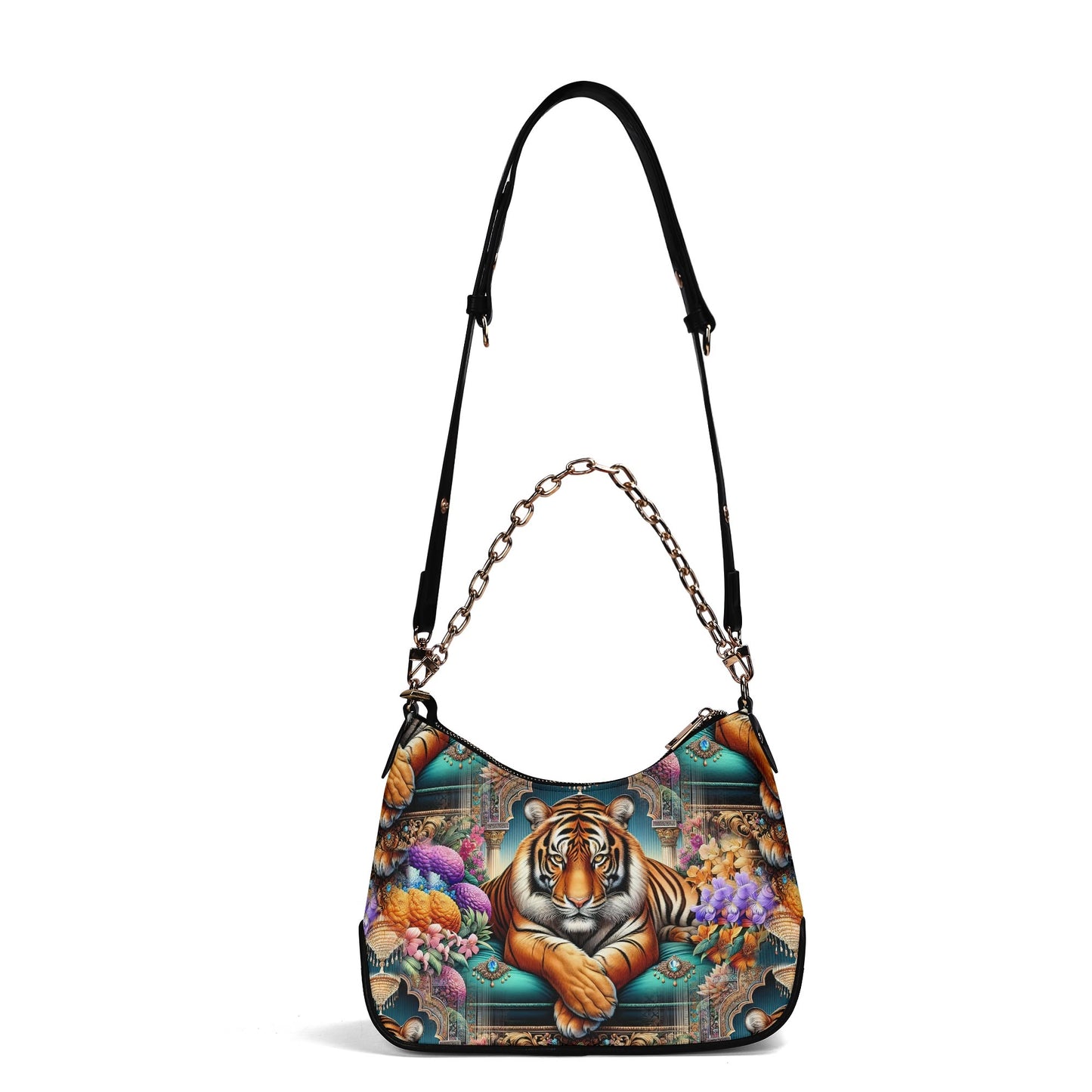 Wild Couture - Regal Tiger Shoulder Bag