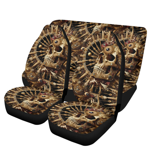 Baroque Bliss - Cosmic Skull Car Seat Covers