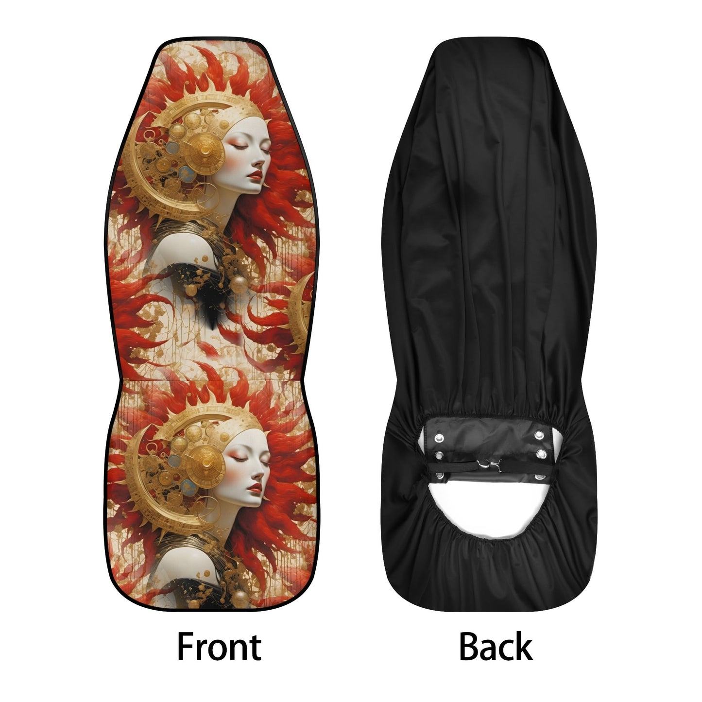 Celestial Rift - Steampunk Fantasy Car Seat Covers