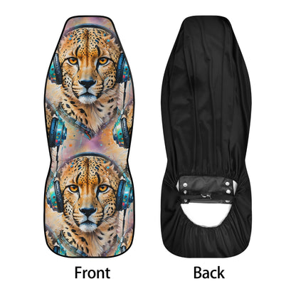 Cheetah Beats - Groove Car Seat Covers