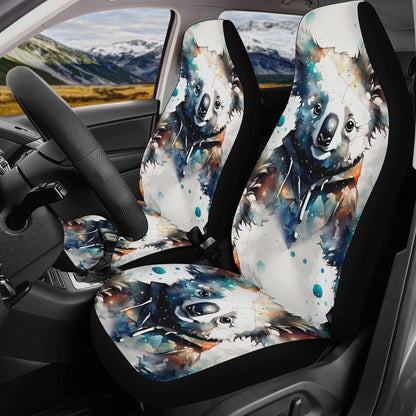 Chibi Koala - Cosmic Car Seat Covers