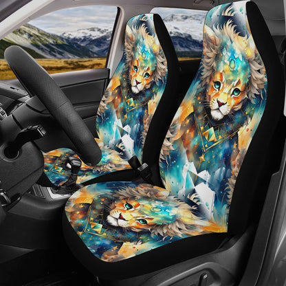 Chibi Lion - Car Seat Covers