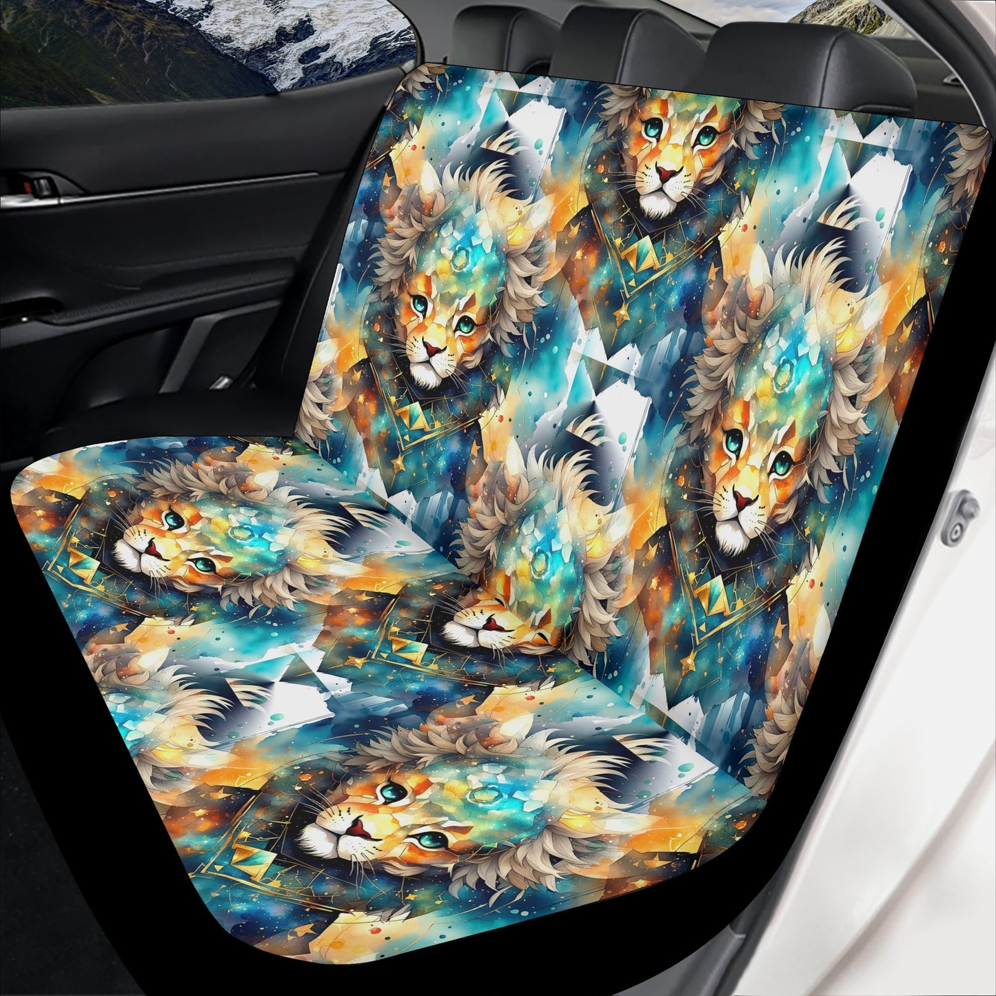 Chibi Lion - Car Seat Covers