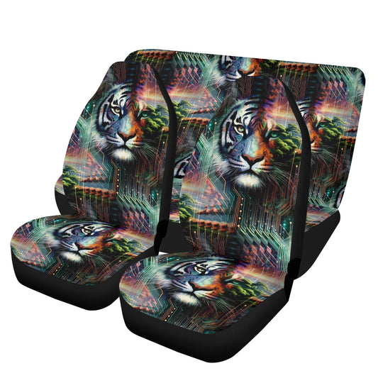 Cybernetic Jungle - Fusion Car Seat Covers