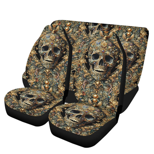 Forbidden Luxury - Mystic Skull Car Seat Covers