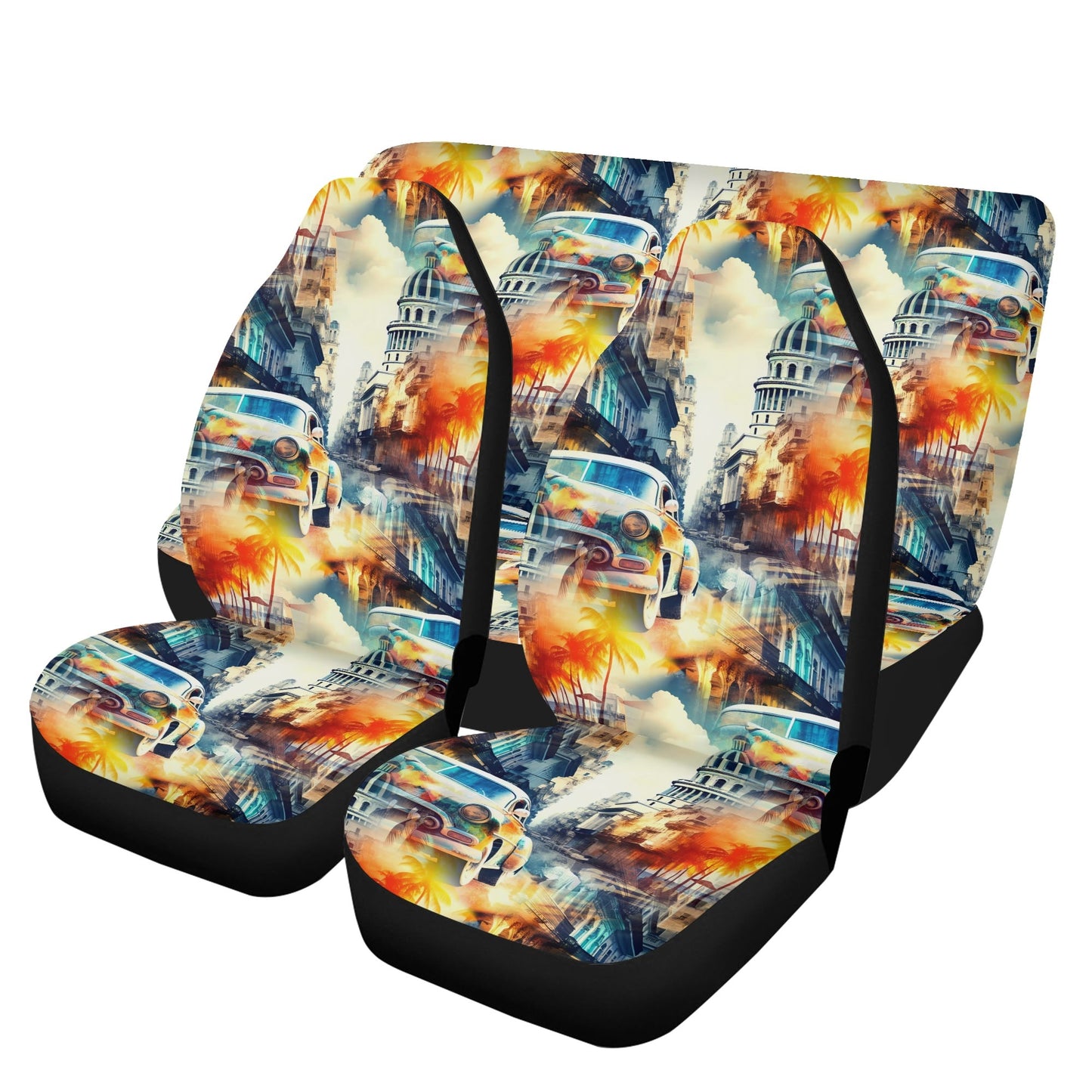 Havana Heat - Tropical Car Seat Covers