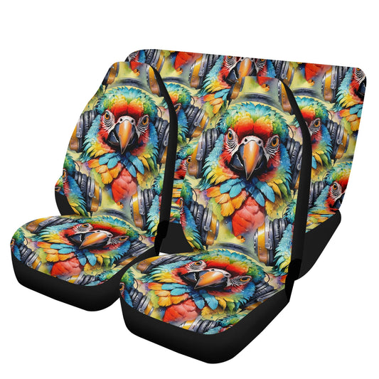 Macaw Beats - Groovy Car Seat Covers