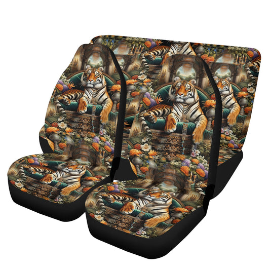 Royal Roar - Regal Tiger Car Seat Covers