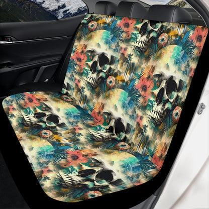 Spaced Out Skull - Car Seat Covers