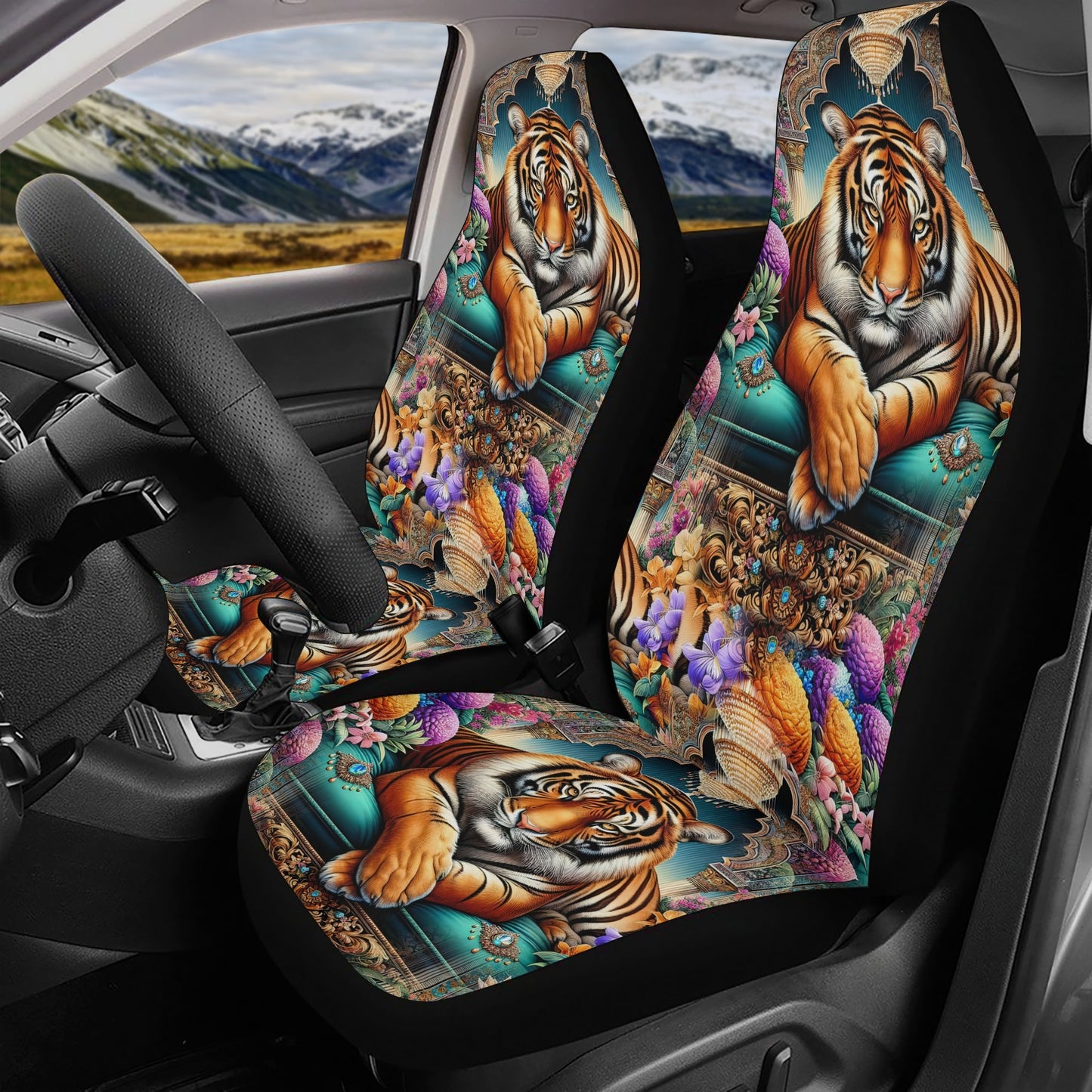 Wild Couture - Regal Tiger Car Seat Covers