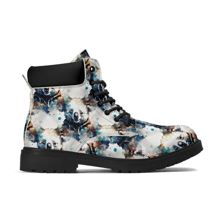 Chibi Koala - Womens Boots - Whimsical Art