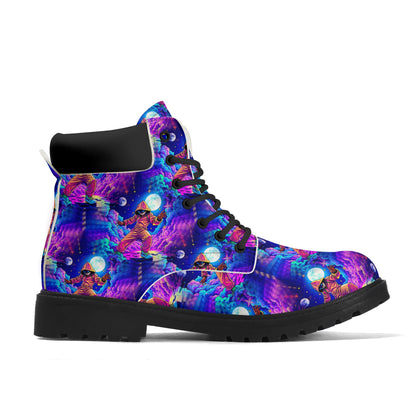 Future Flash - Cosmic Womens PU Leather Boots