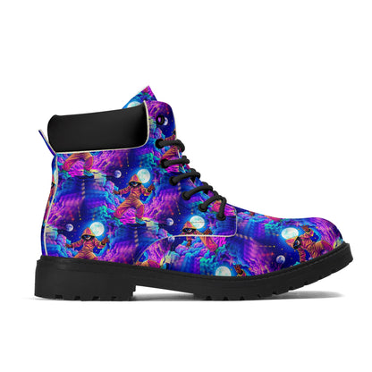 Future Flash - Cosmic Womens PU Leather Boots