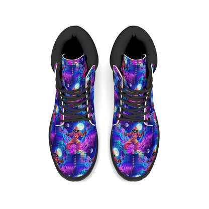 Future Flash - Cosmic Womens PU Leather Boots