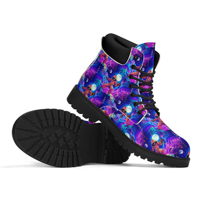 Future Flash - Cosmic Womens PU Leather Boots