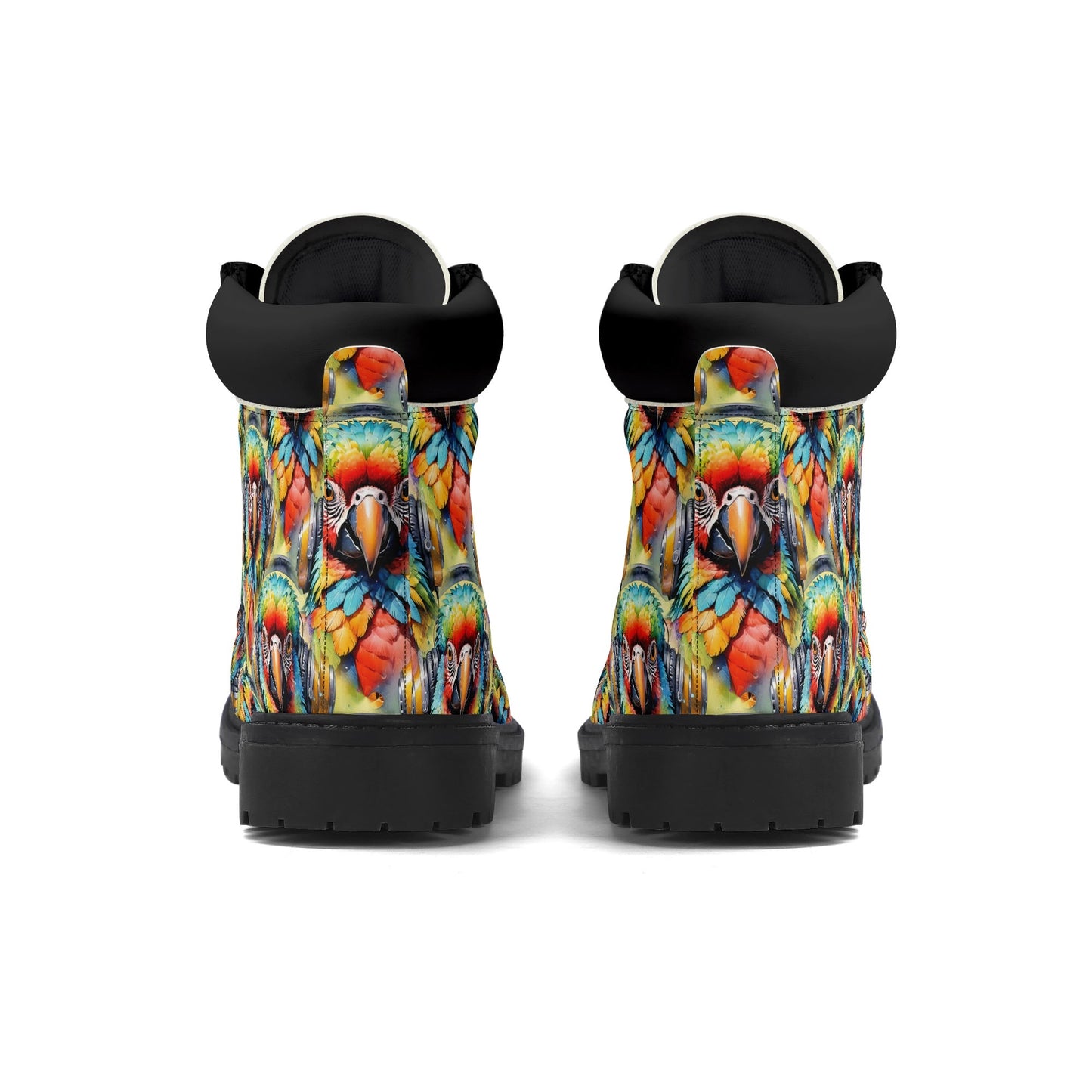 Macaw Beats - Groovy Womens PU Leather Boots