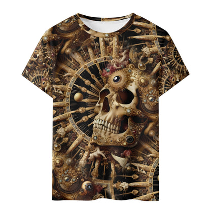 Baroque Bliss - Skull Kids T-Shirt